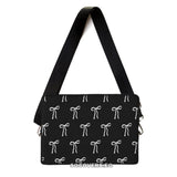 White Bows Laptop Sleeve
