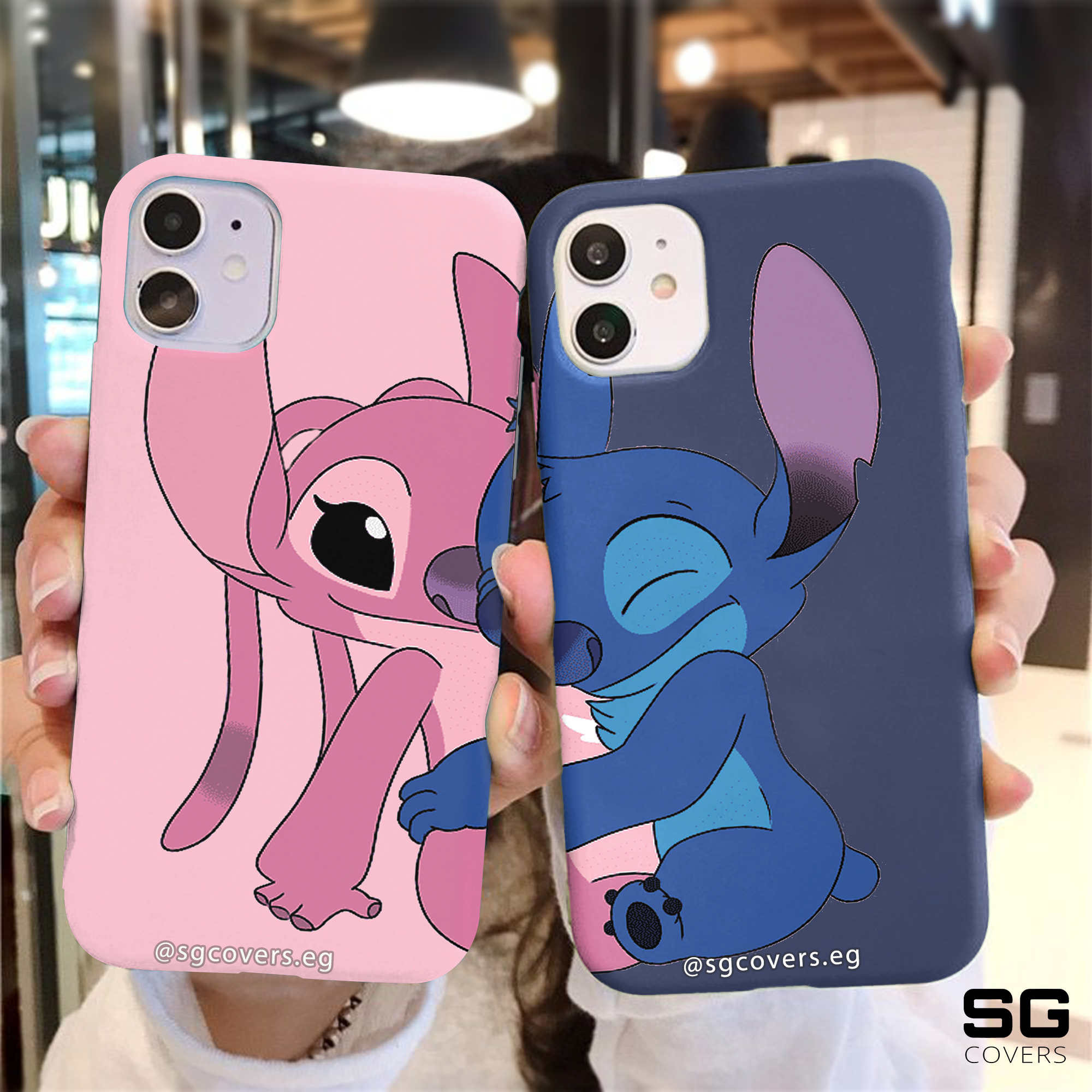 Stitch couples Phone Covers  SG Covers