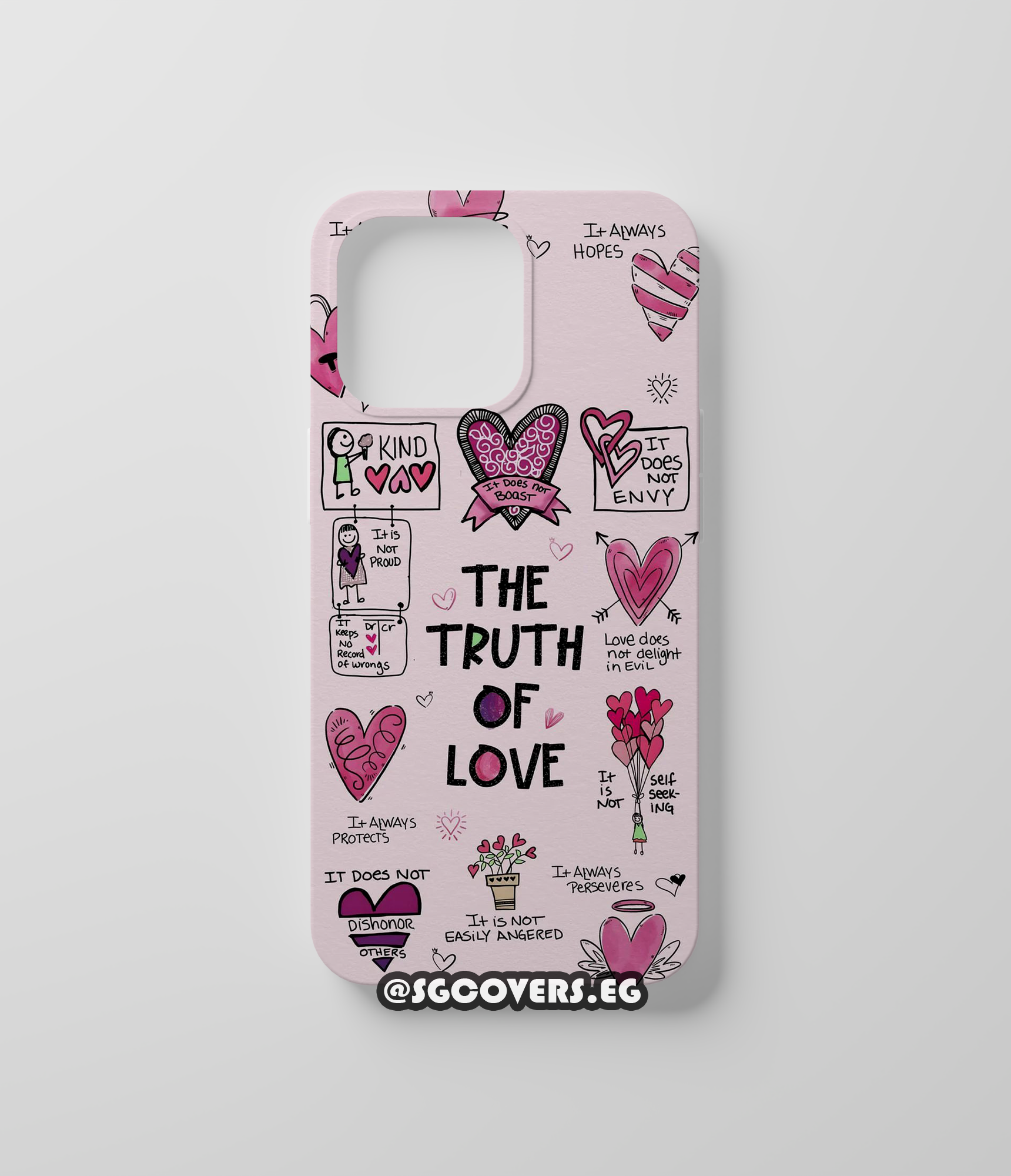 The Truth Of Love Phone Cover