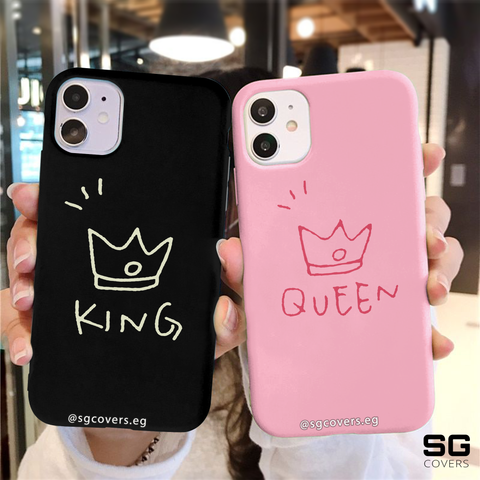 King&Queen Couples Phone Cover