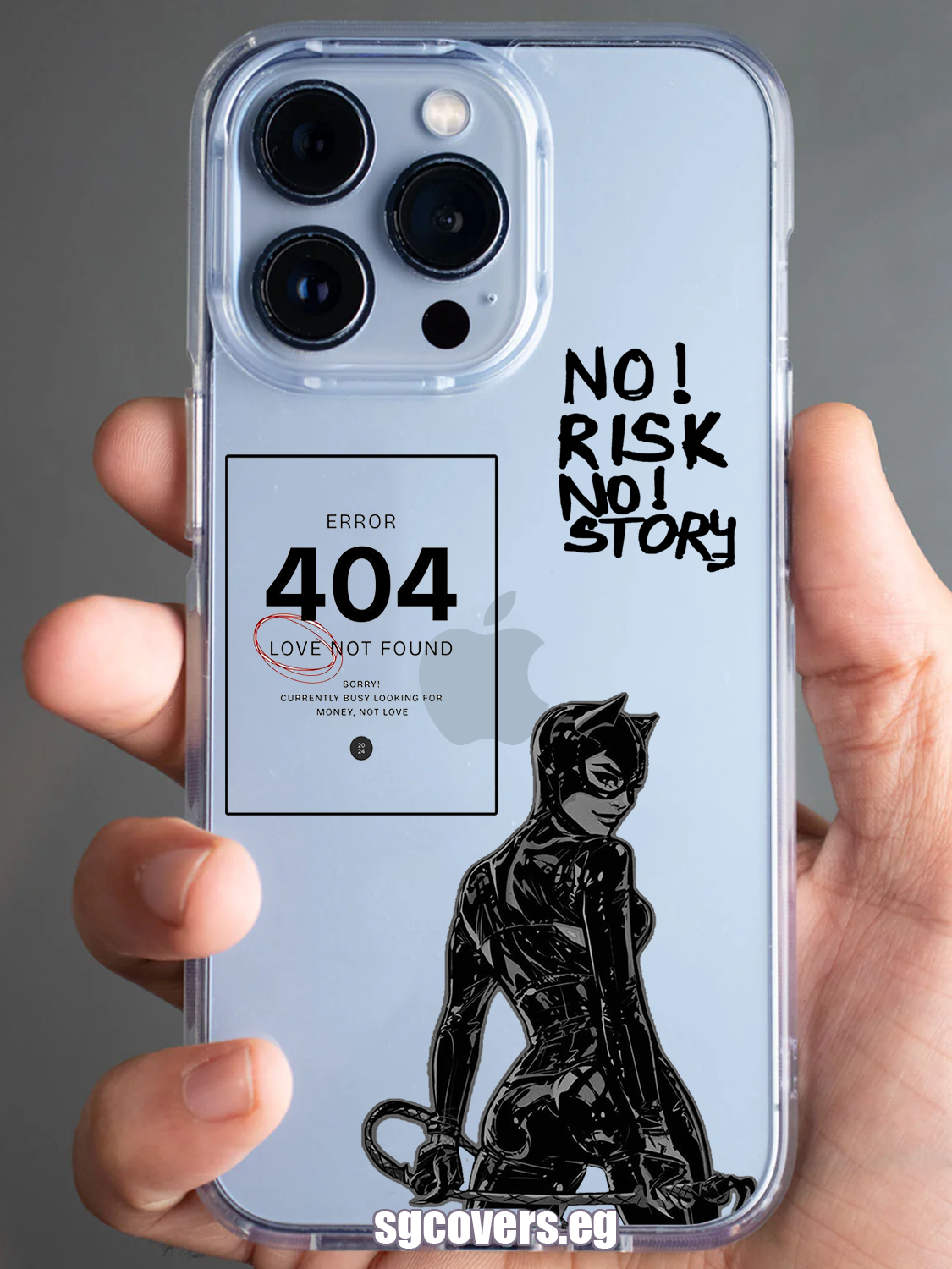 Unique Transparent Phone Cover