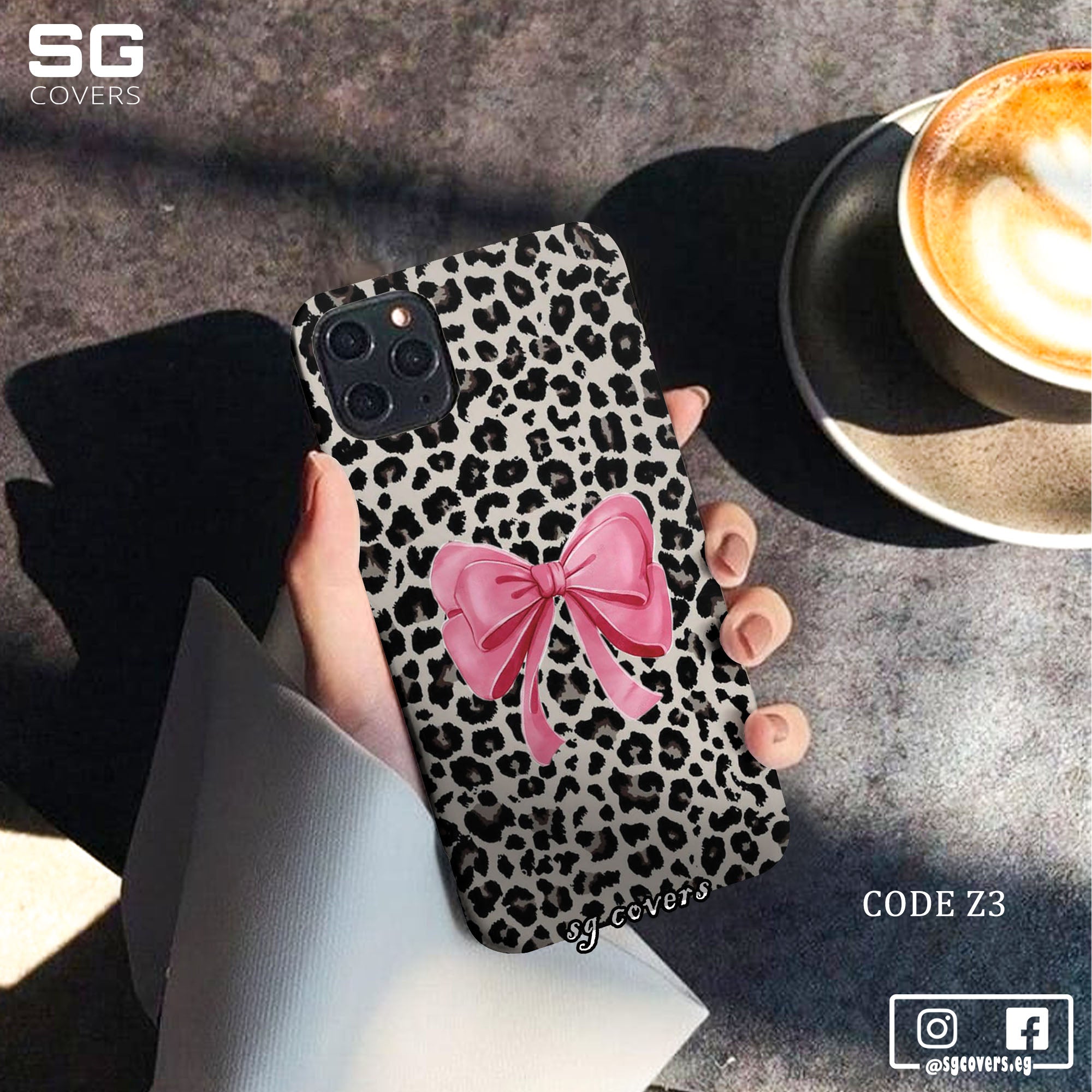 Tiger Bow Phone Cover