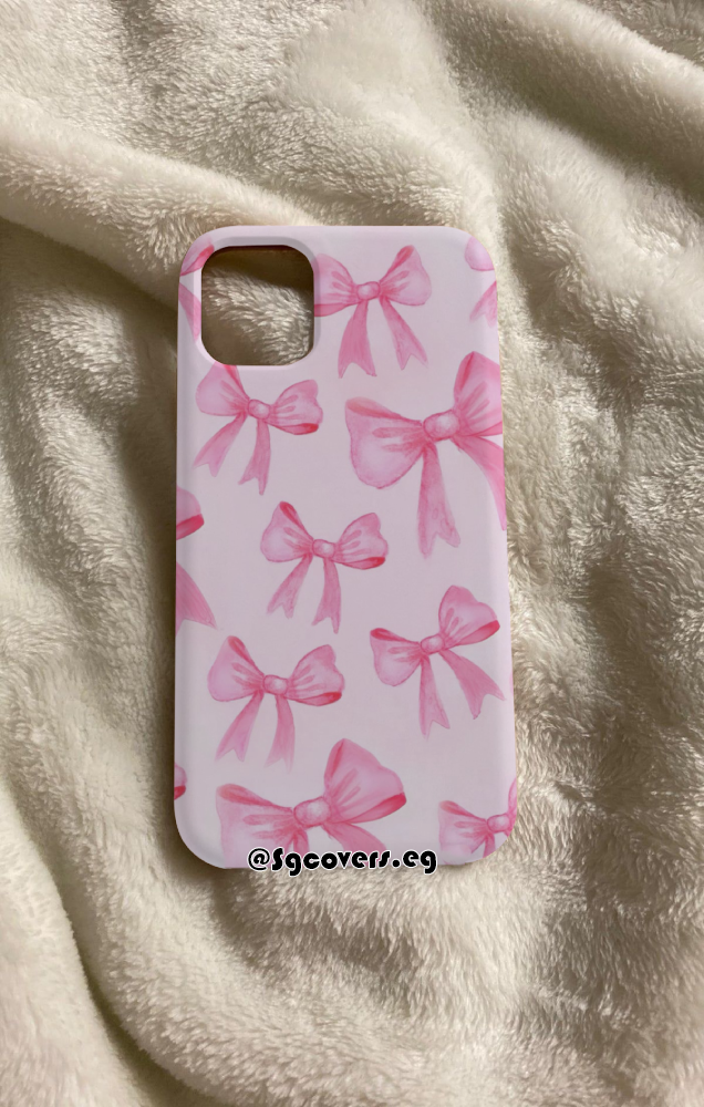 Pink Bow Phone Cover