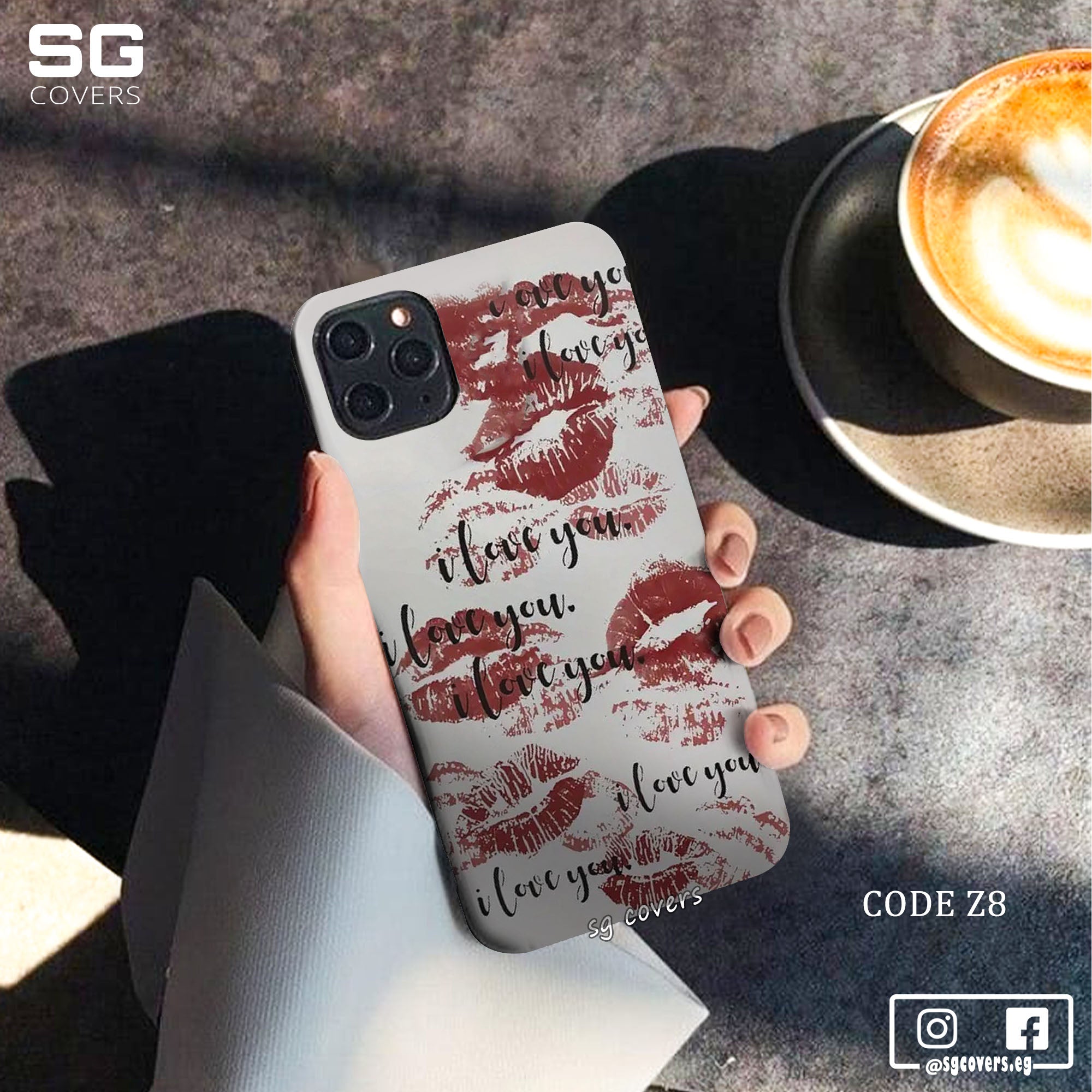 Kisses Phone Cover