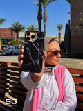 Black Marble Phone Cover