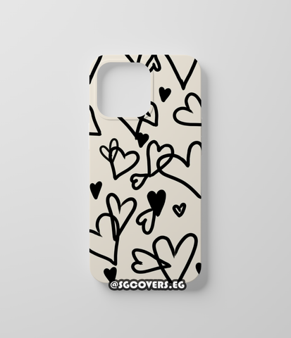 Hearts Phone Cover