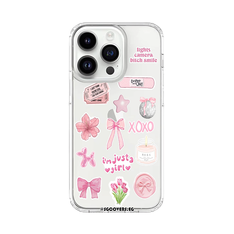 Cute Transparent Phone Cover