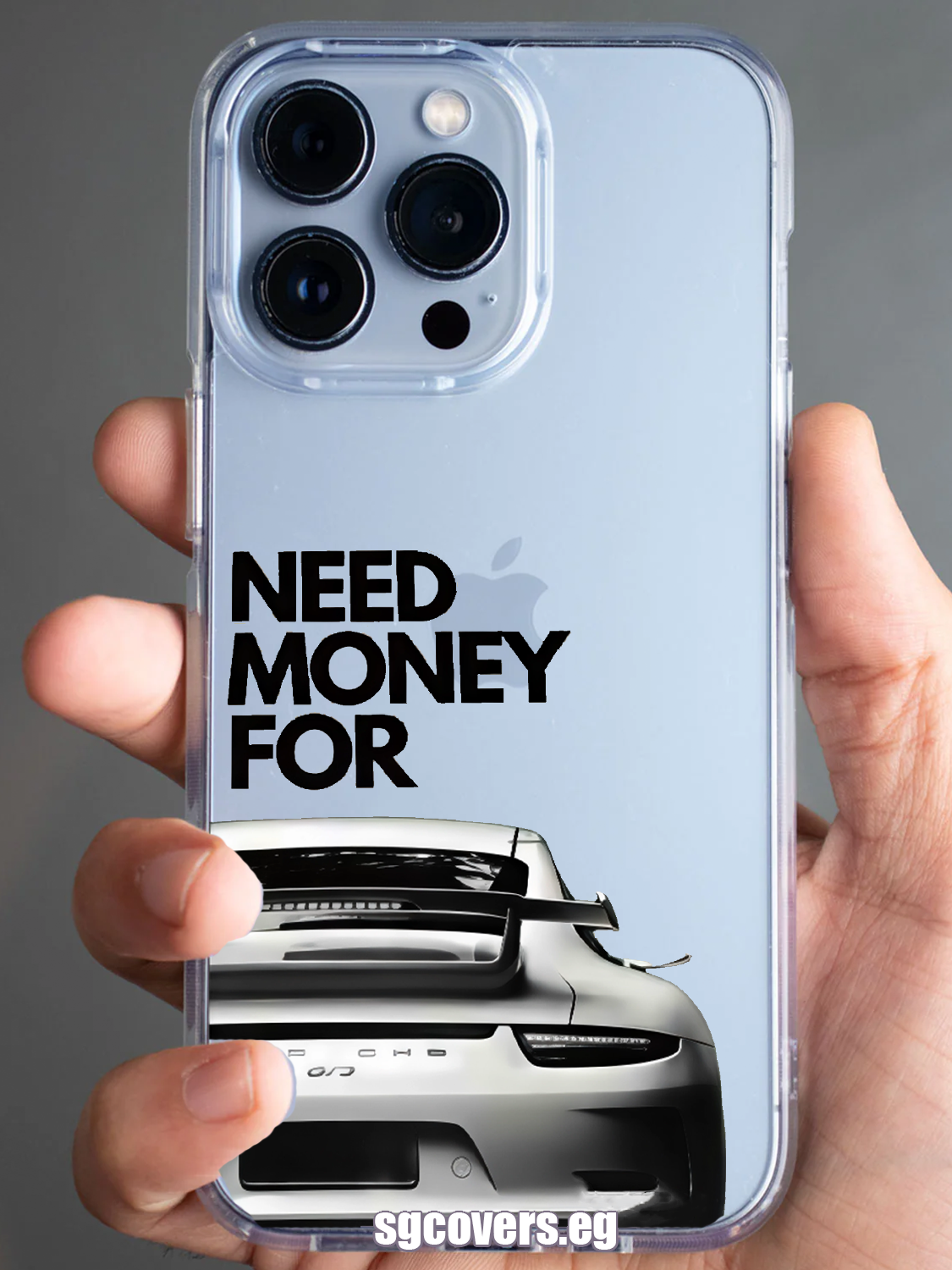 Need Money For Transparent Phone Cover