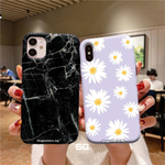 Marble & Floral Phone Covers