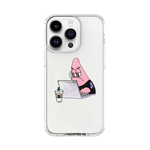 Angry Worker Transparent Phone Cover