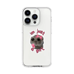 i am just girl Transparent Phone Cover