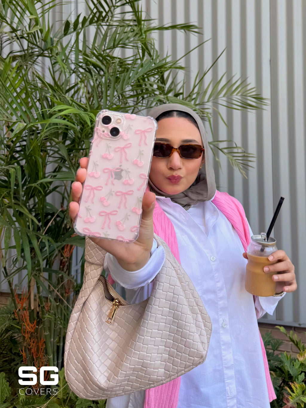 Pink Bows Phone Cover