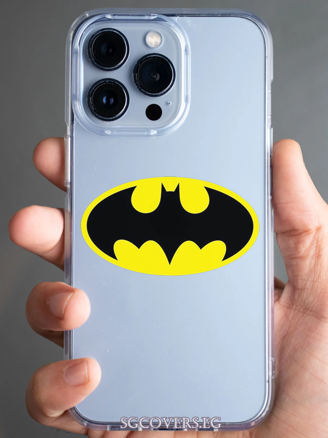 Batman Transparent Phone Cover