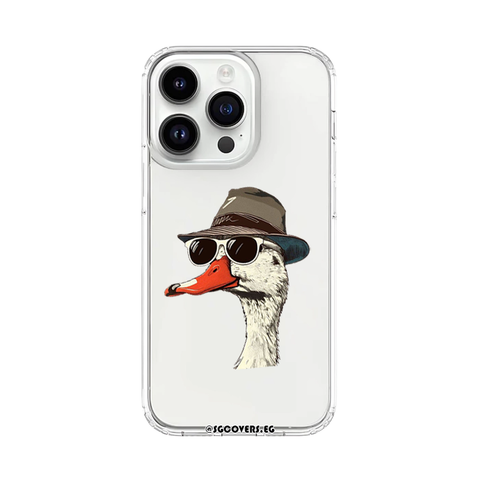 Cool Duck Transparent Phone Cover