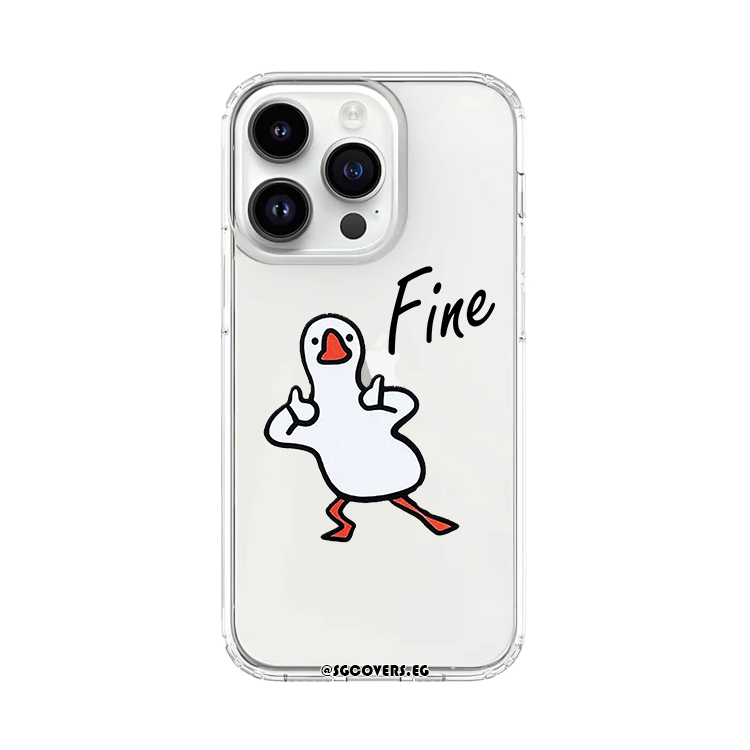 Fine Transparent Phone Cover
