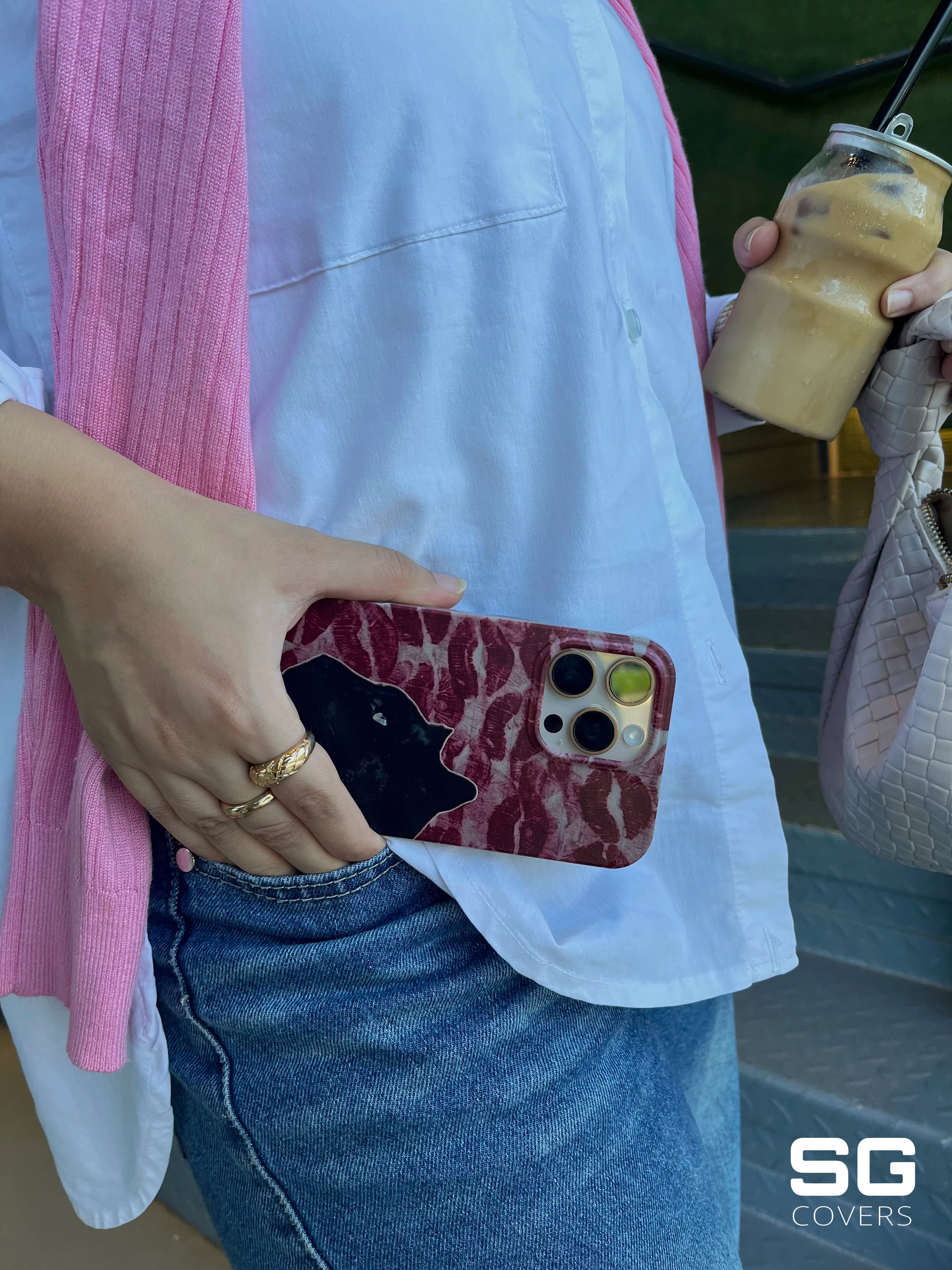 Black Tiger Kises Phone Cover