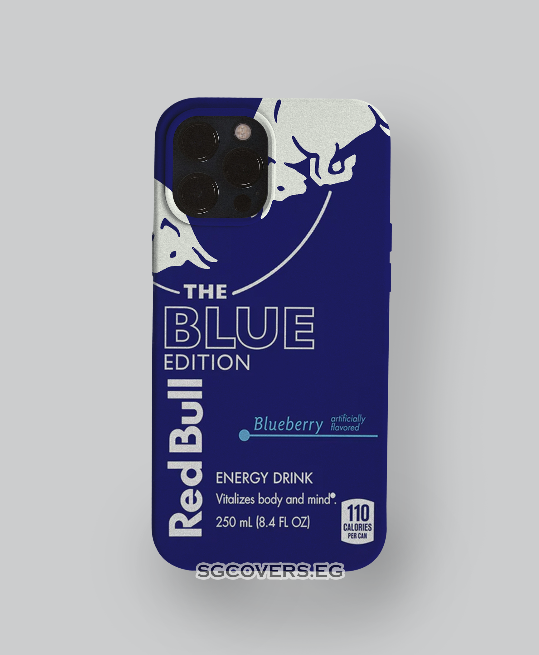 Red Bull Blue Edition Phone Cover