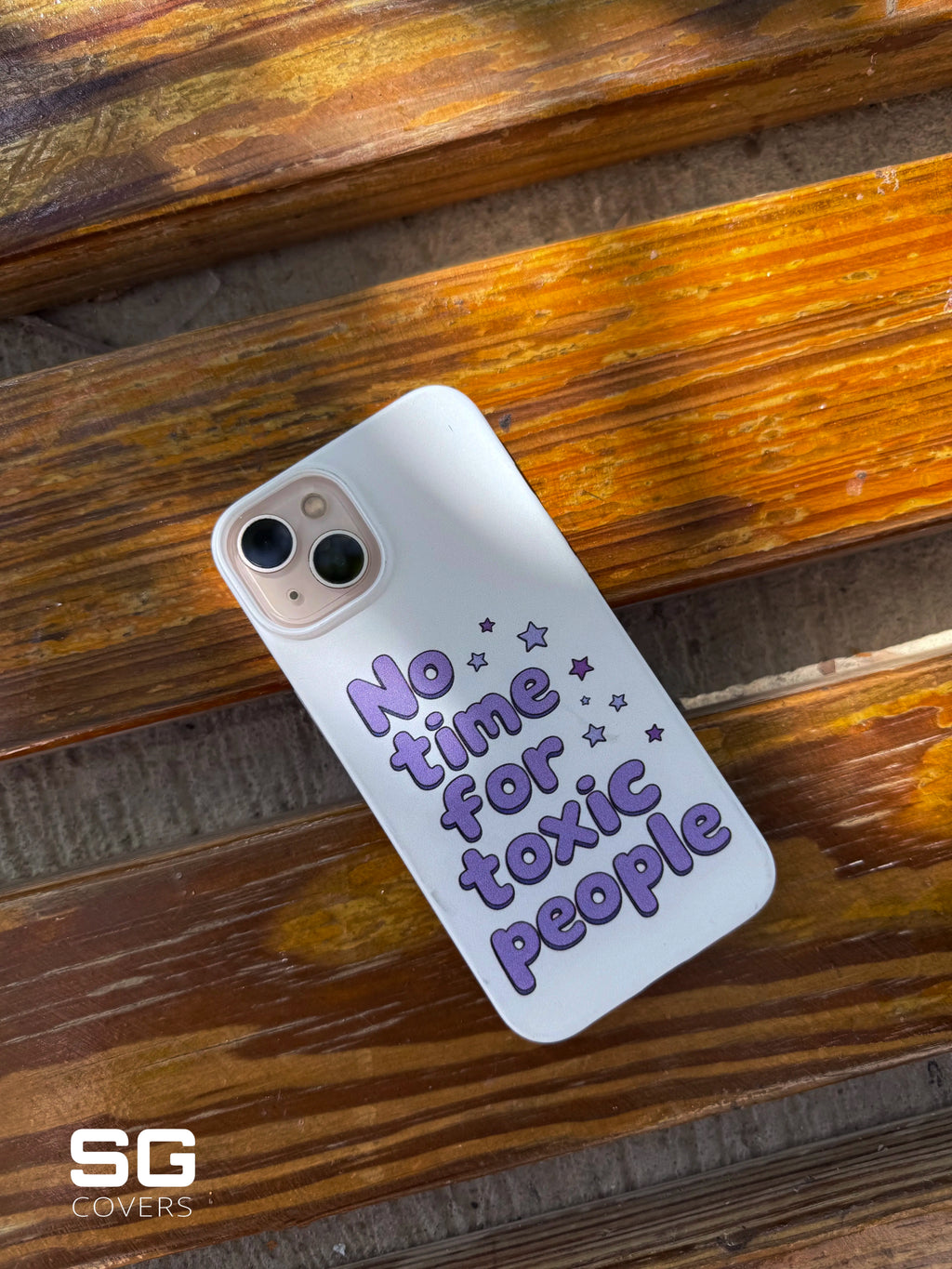No Time For Toxic People Phone Cover