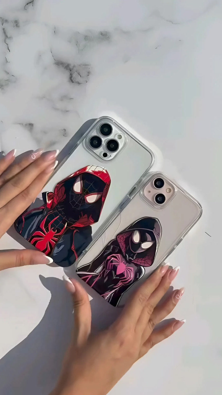 Trendy Spiderman Couples Phone Covers
