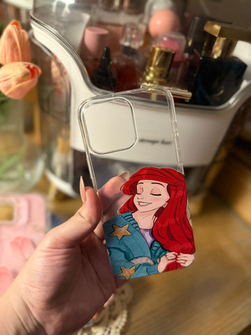 Transparent PRINCESS Phone Cover