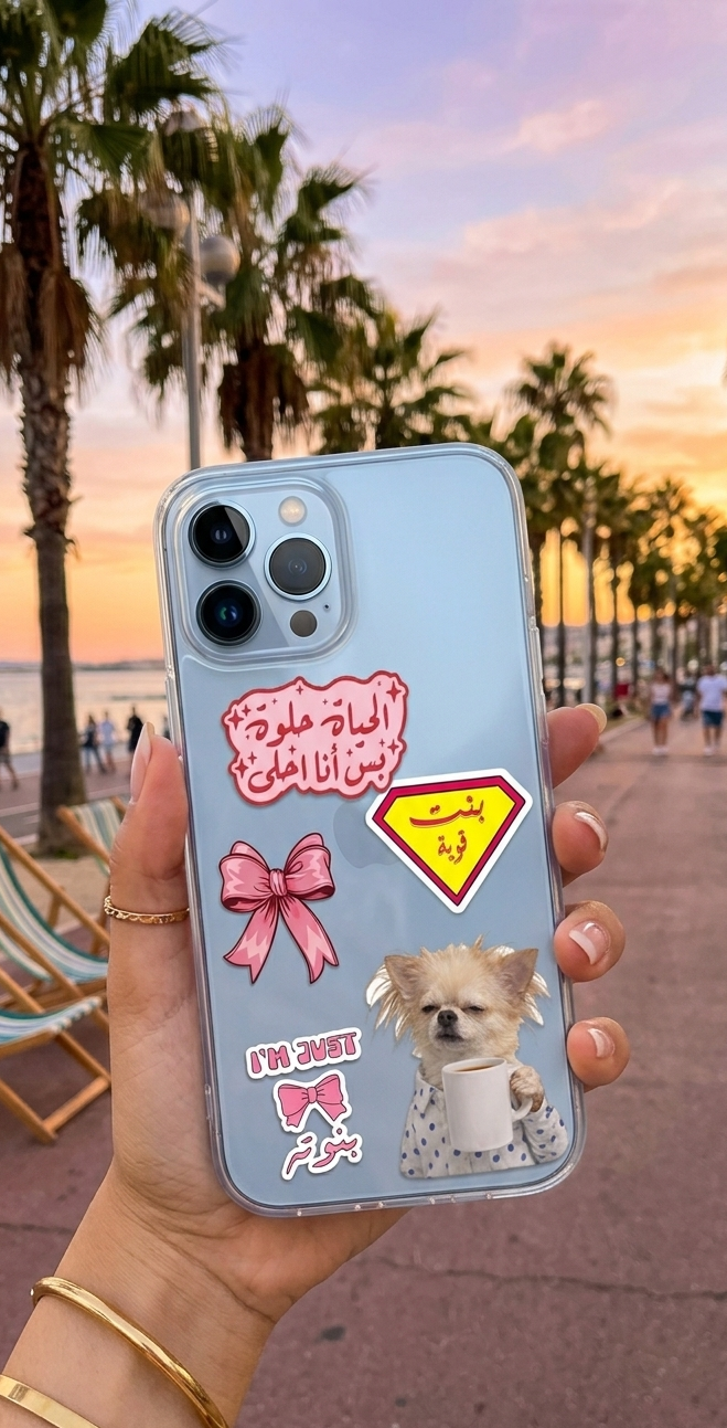 Confidence Girl Transparent Phone Cover
