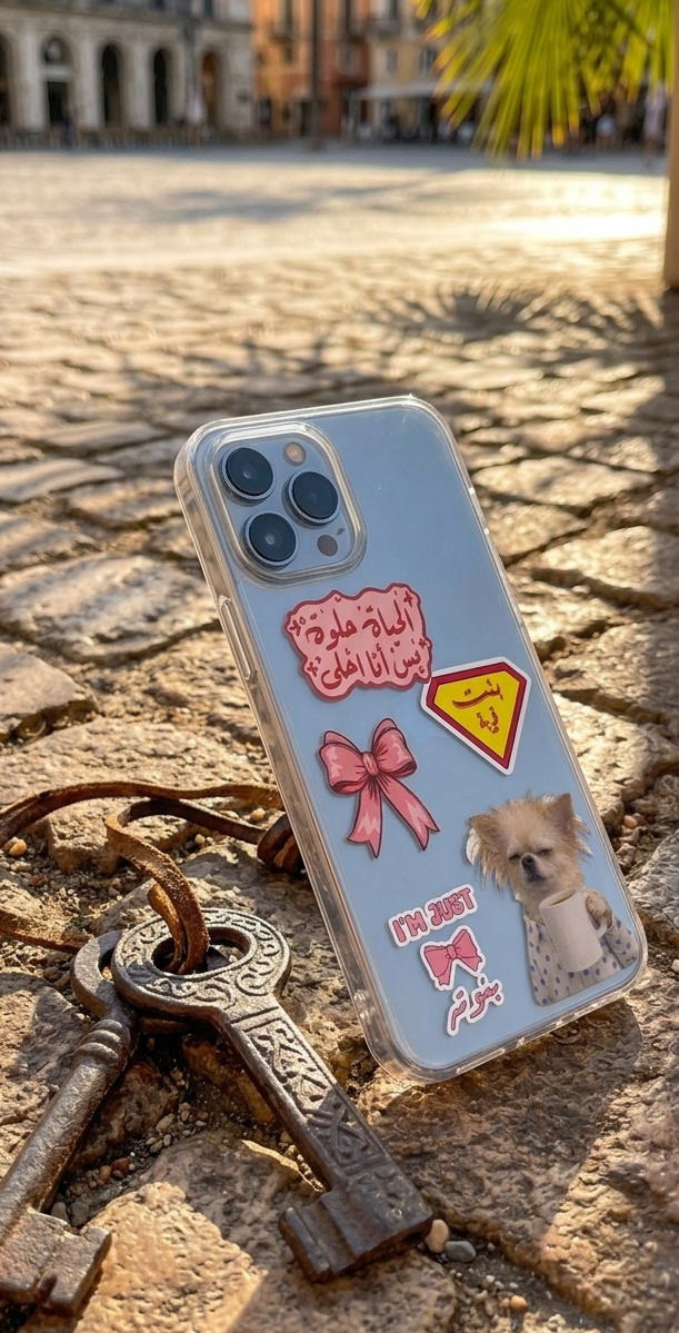 Confidence Girl Transparent Phone Cover
