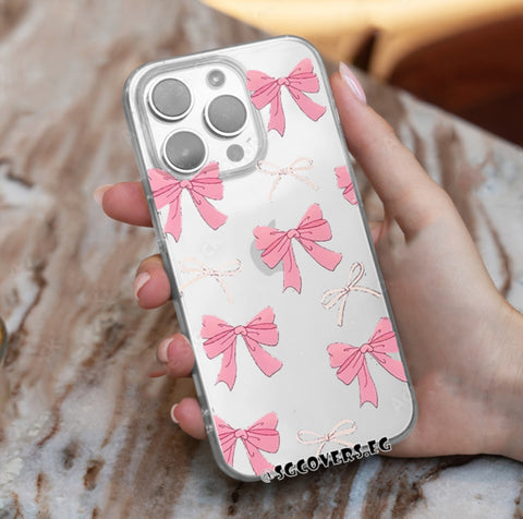 Pink Bow Phone Cover