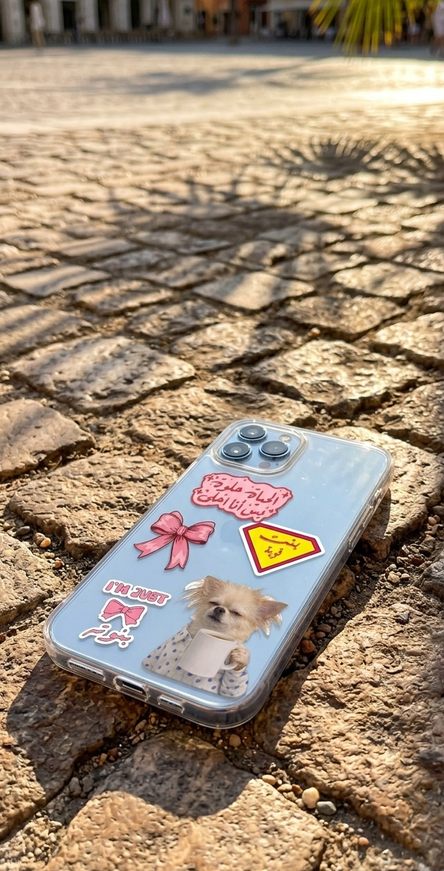 Confidence Girl Transparent Phone Cover