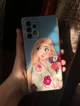 Princess Transparent Phone Cover