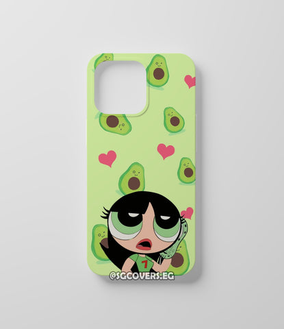 Powerpuff Avocado Phone Cover