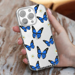 Blue Butterfly Phone Cover