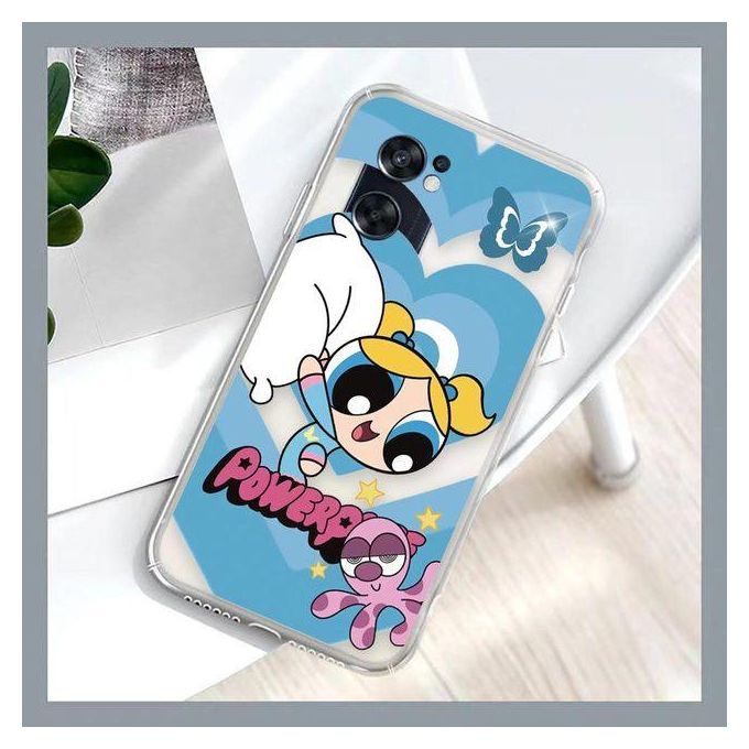 Transparent Powerpuff Phone Cover