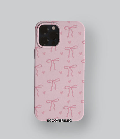 Pink Bow Phone Cover