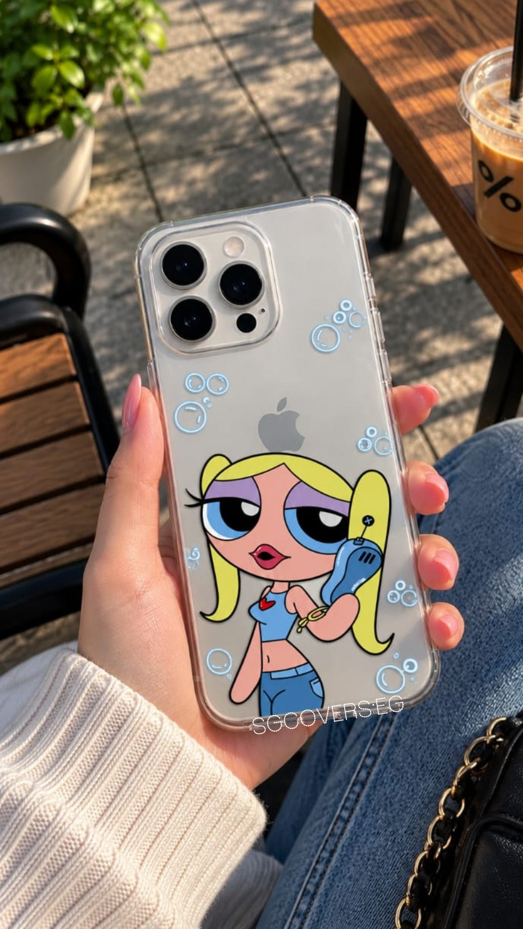 Powerpuff Transparent Phone Cover