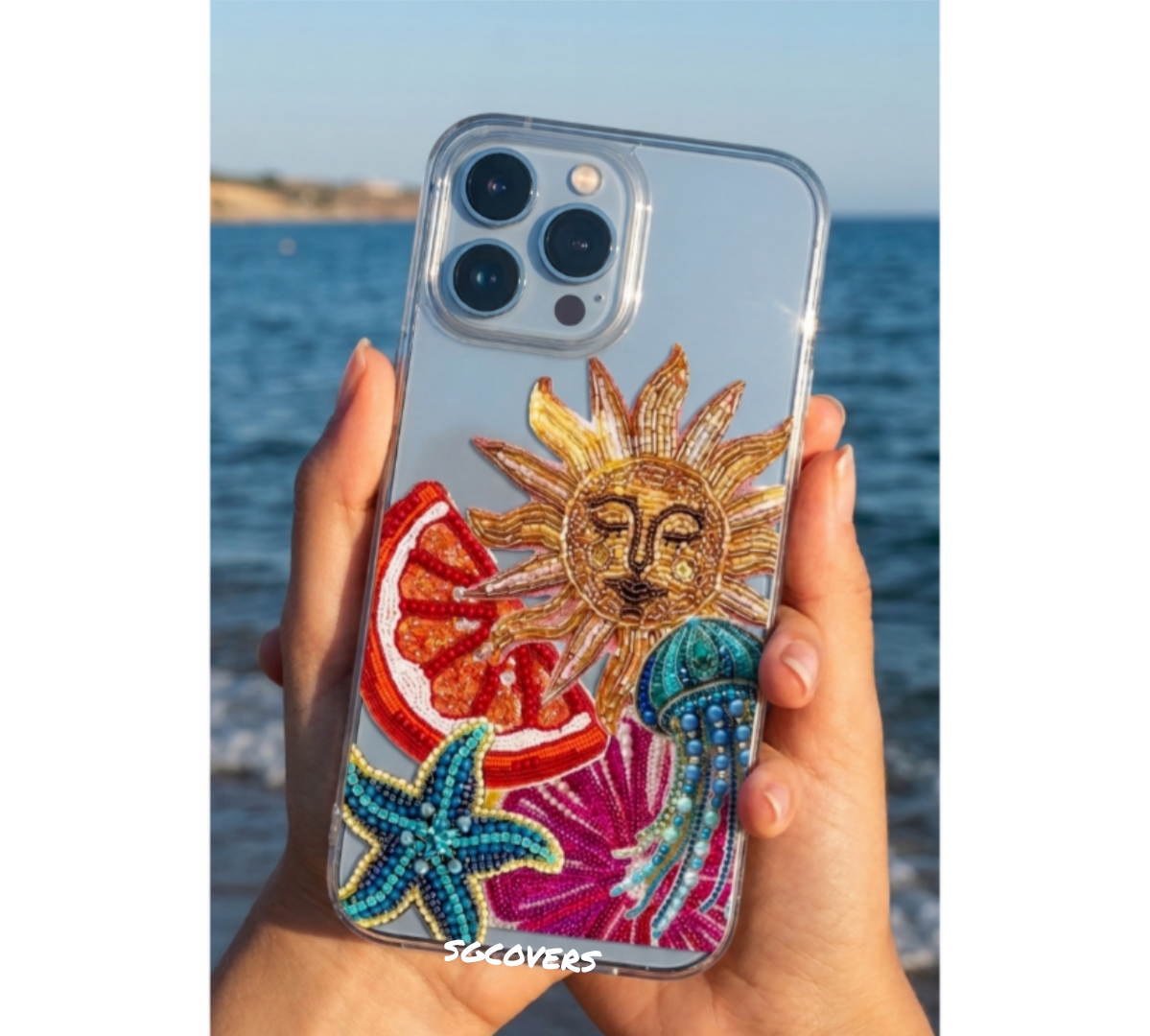 Summer Transparent Phone Cover