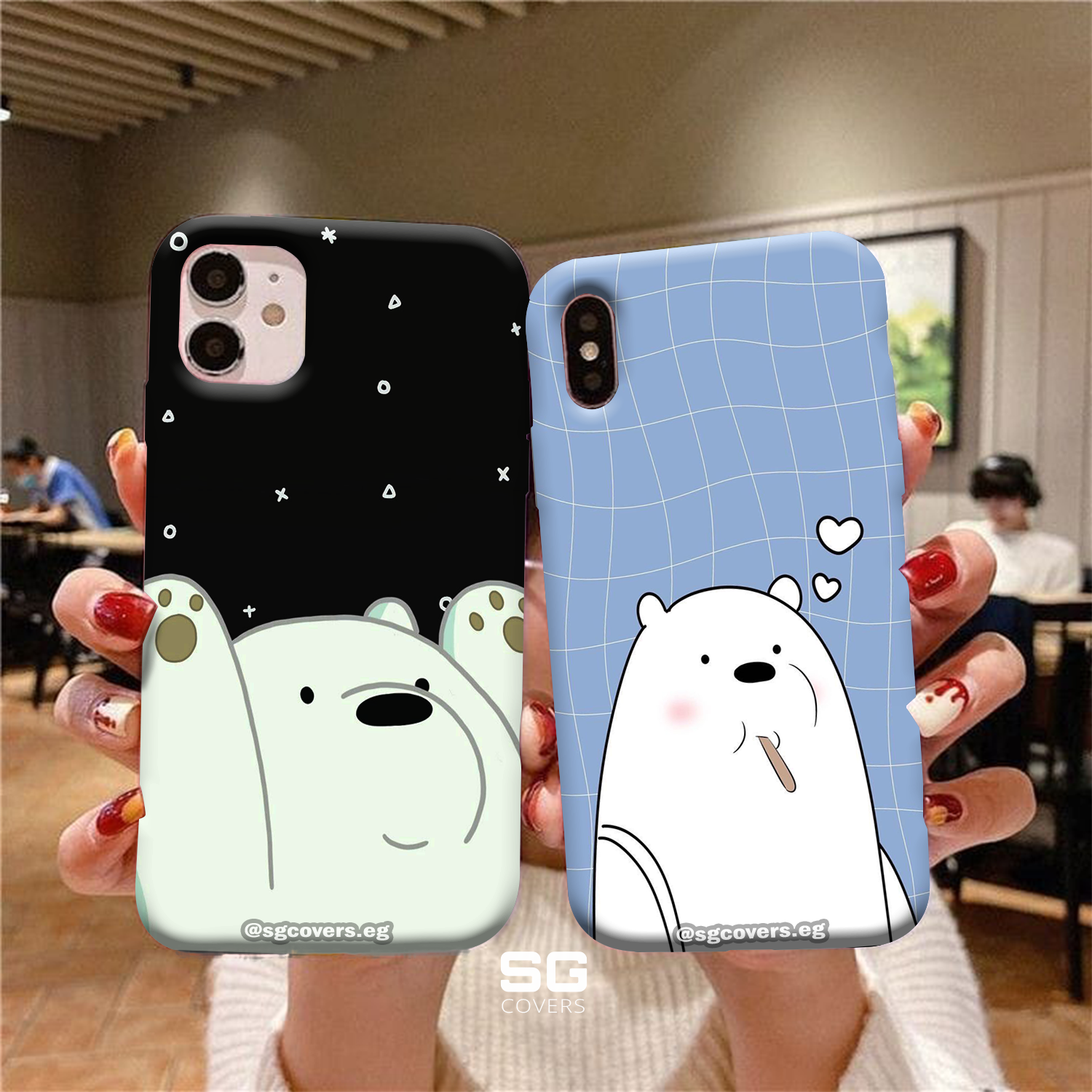 Bare bears Phone Covers