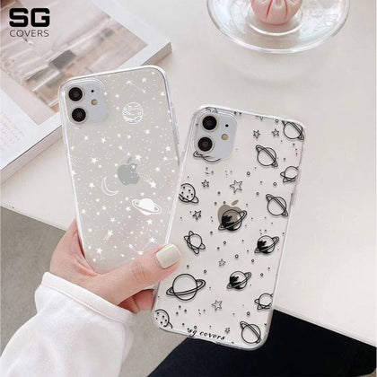 Galaxy Clear Phone Cover