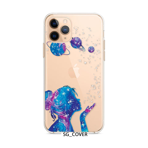 Galaxy Clear Phone Cover