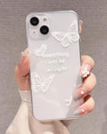 White butterfly Phone Cover