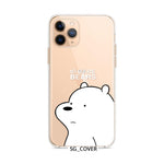 Bare Bears Clear Phone Cover