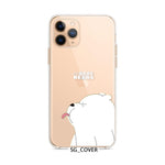 Bare Bears Clear Phone Cover