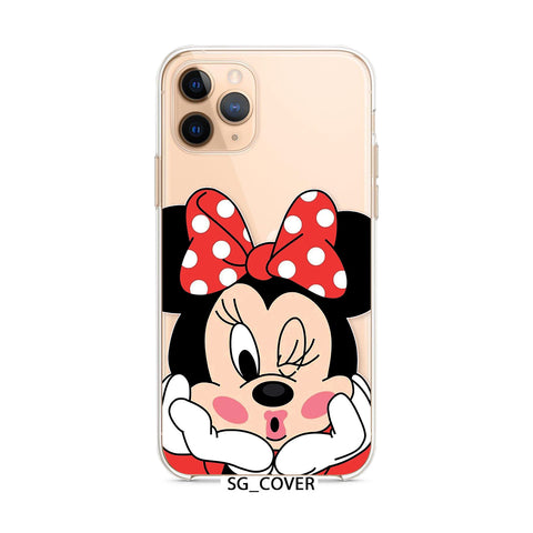 Minnie Mouse Clear Phone Cover