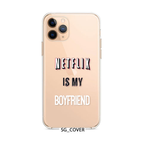 Netflix Clear Phone Cover