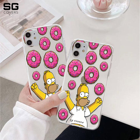 Donuts Simpson Phone Cover