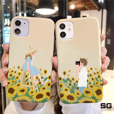 Sunflower Couples Phone Covers