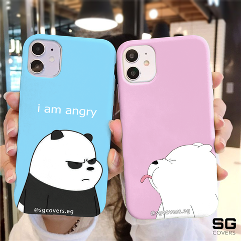 Bare Bears Couples Phone Covers